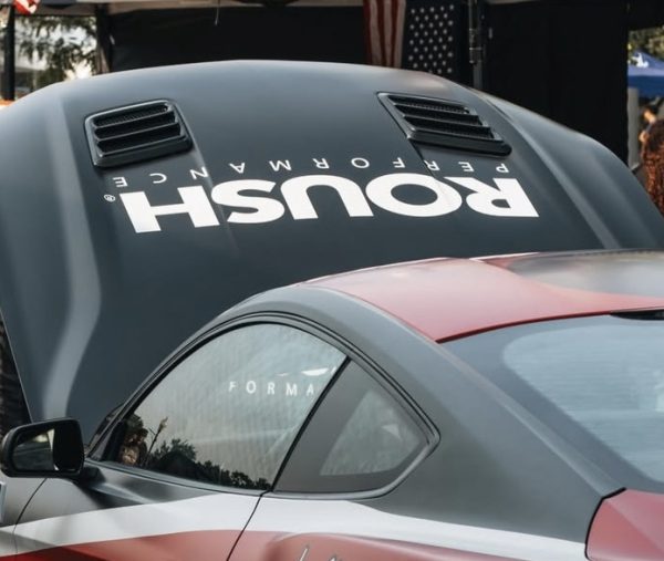 OEM Roush Performance Hood Decal Banner Vinyl Decal New 1PC Universal Oracle Fits Mopar Hennessey Ford Dodge Chevrolet