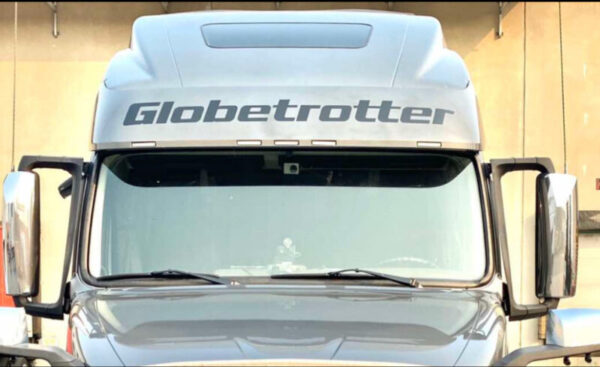 OEM Globetrotter Semi Truck Roof Banner New 1PC Oracle Vinyl 65” Universal Fits Volvo Kenworth Peterbilt Western Star 18 Wheelers