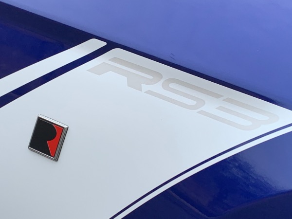 OEM ROUSH RS3 SIDE DOOR GRAPHIC DECALS NEW 2PC SET FITS MUSTANG ORACLE (GLOSSY WHITE)