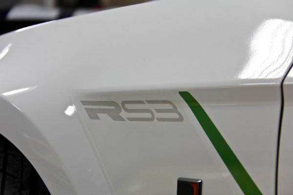 OEM ROUSH RS3 SIDE DOOR GRAPHIC DECALS NEW 2PC SET FITS MUSTANG ORACLE (GLOSSY RED/GLOSSY WHITE)