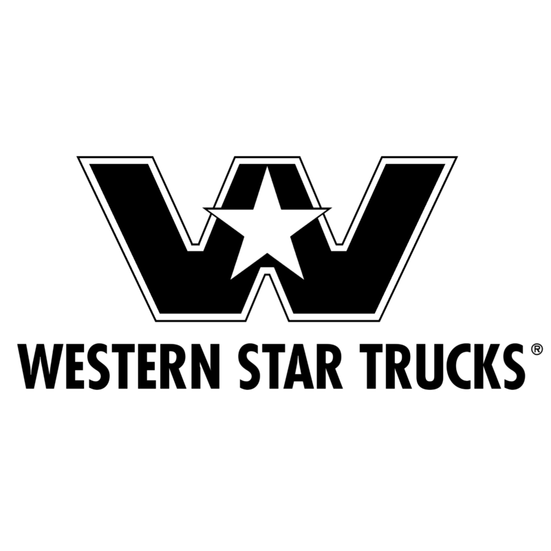 Western Star Doors Body Decal Sticker Logo New Custom 2pc fits All Semi Trucks