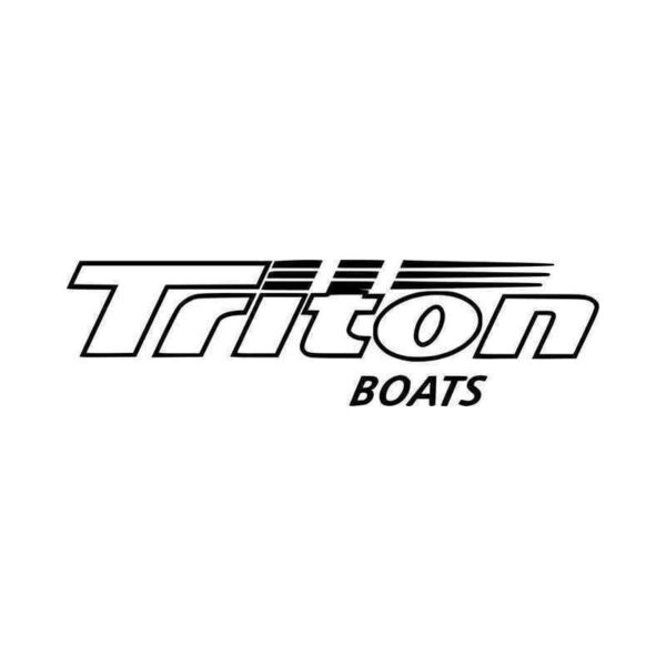 Triton Boat Decals 2PC Set New High Quality