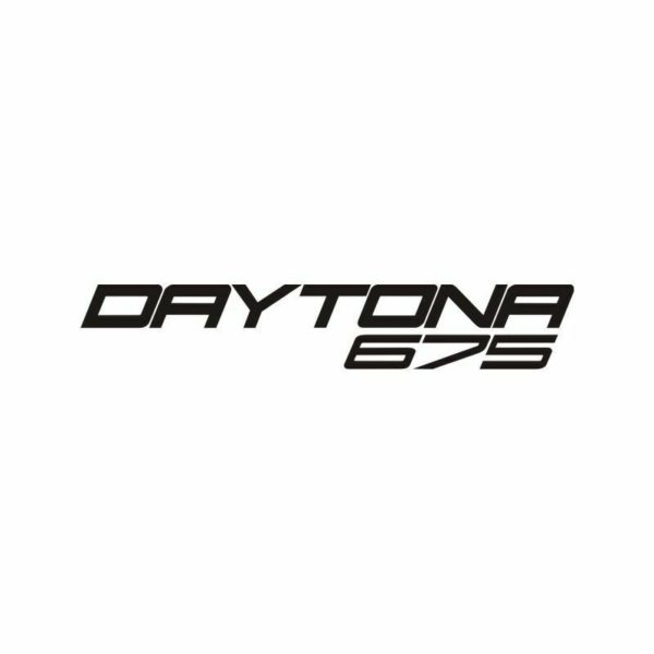 Daytona 675 Triumph Body Decal Stickers OEM 2PC Set New Fits Gas Tank