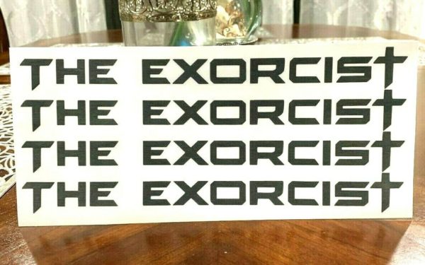 Chevy Mopar The Exorcist Body Decals Logo New OEM 4pc Camaro Challenger Corvette