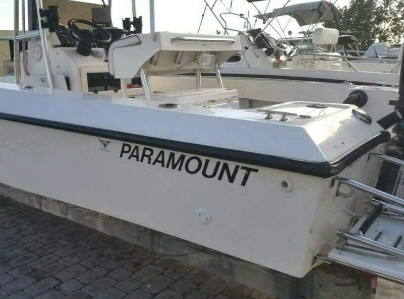 " Paramount Classic " Boat Marine Decals (Set of 2) - OEM New Oracle
