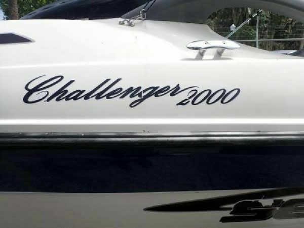 " SeaDoo Challenger 2000 " Marine Decals (Set of 2) - OEM New Oracle