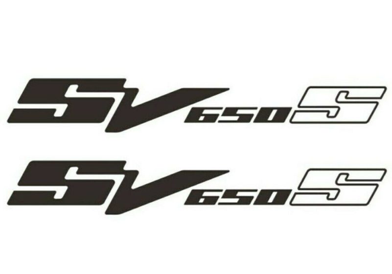 SV650S Motorcycle Decals New 2PC Set OEM Quality Stickers Oracle SV 650 S