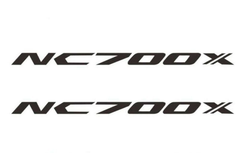 NC700X Motorcycle Decals New 2PC Set OEM Quality Stickers Oracle NC 700 X