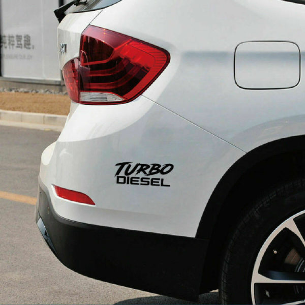 Turbo Diesel Decal Vinyl Stickers New 2PC Set Fits All Cars & Trucks Oracle