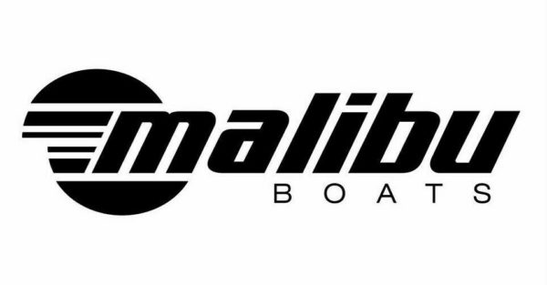 Malibu Boat Yacht Decals 2PC Set Vinyl High Quality New Stickers OEM