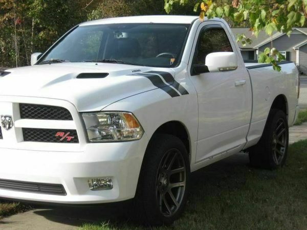 Truck Fender Hood Hash Mark Stripes PAIR FIT 09 10 12 - 2017 RAM 1500 2500 3500