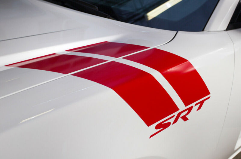 " Fender Race Stripes " Fits Challenger Charger SRT (Set of 2) OEM New Oracle