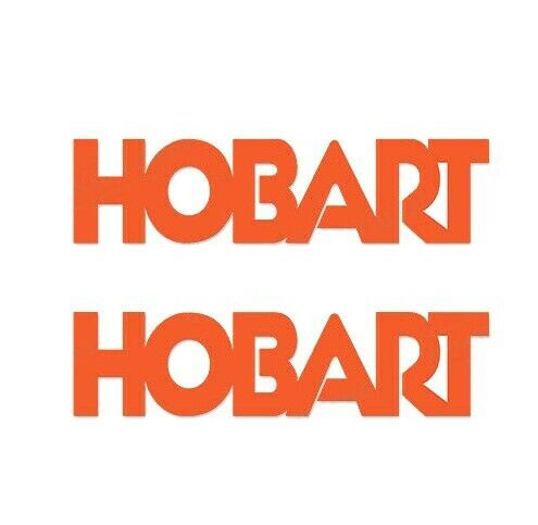 - Hobart Welder Decals - (Set of 2) - OEM New Oracle