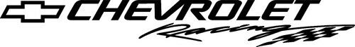 Chevrolet Racing Windshield Body Decal Sticker New Custom 1PC All Models