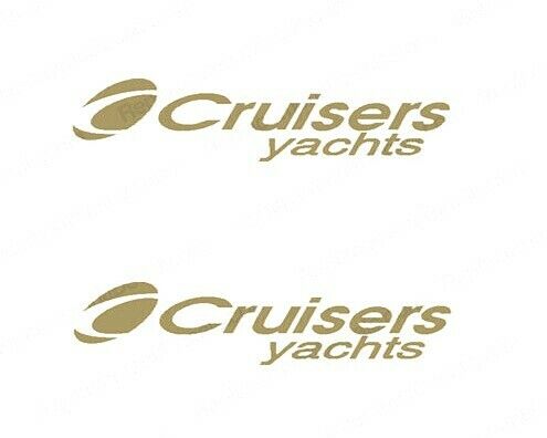 " Cruiser " Boats Yacht Decals (Set of 2) - OEM New Oracle *