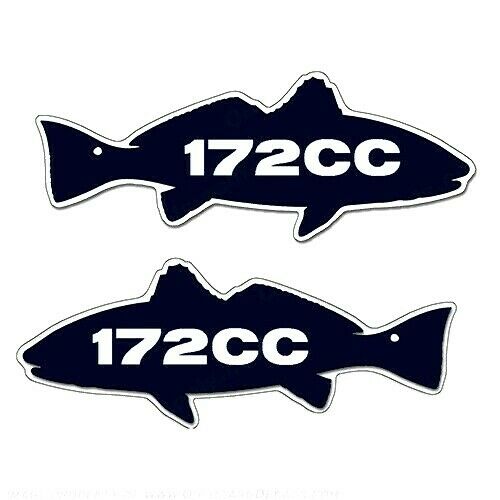Sea Fox 172CC Boat Yacht Decals 2PC Set Vinyl High Quality New Stickers