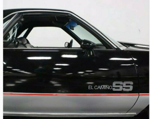 Chevrolet el camino ss Windshield Body Decal Sticker New Custom 2PC