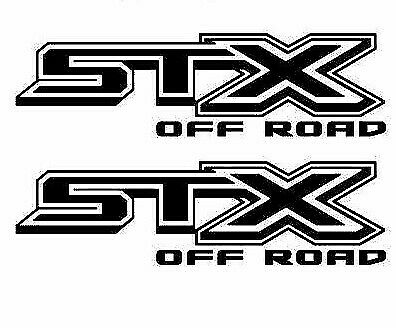 STX Off Road 4X4 Decals 2PC Set New Fits All Trucks Cars Universal