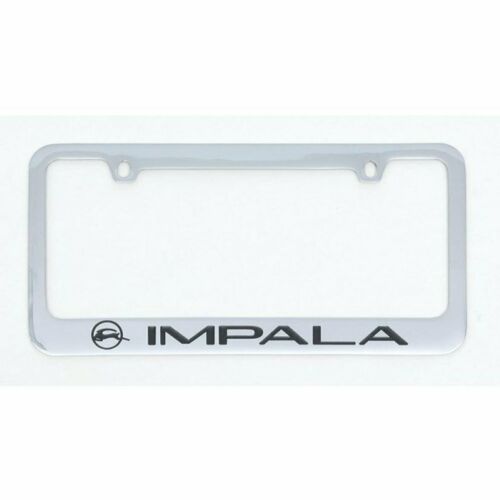 Chevy Chevrolet impala logo license plate frame metal new universal fits all mod
