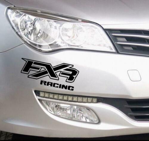Fxr racing body decals 2pc Set New Fits All Cars & Trucks Universal Racing Decal
