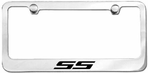 Chevy Chevrolet SS logo license plate frame metal new universal fits all models