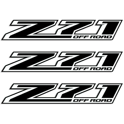 z71 Off Road Decals 3PC Set New Fits Jeeps Chevrolet Trucks Cars Universal