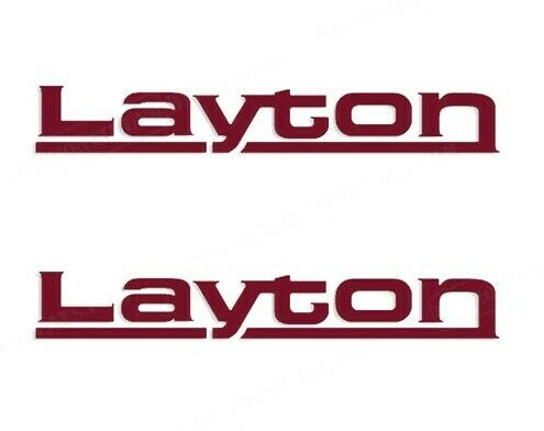 layton travel trailer decals