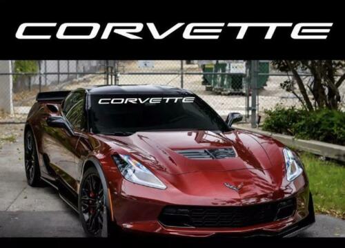 Chevrolet Corvette Windshield Body Decal Sticker New Custom 1PC Z06 Stingray