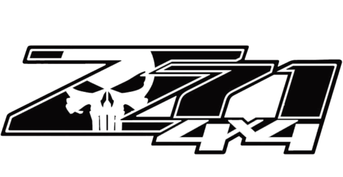 Chevrolet z71 4x4 Body Door Decal New 2PC Fits Tahoe Suburban Sierra Avalanche