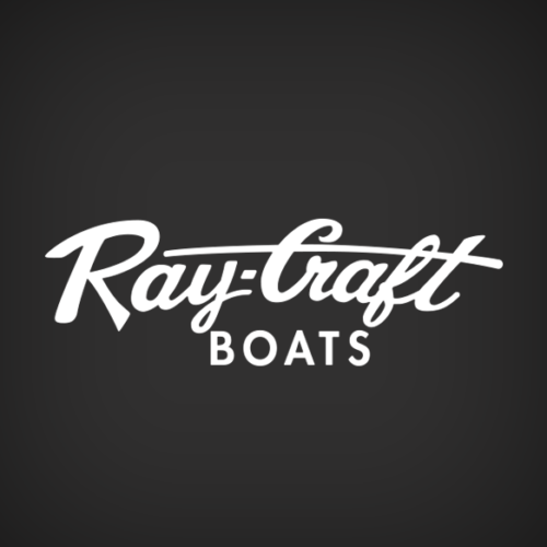 " Ray Craft Boats " Boat Marine Decals (Set of 2) - OEM New Oracle
