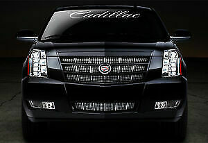 Cadillac Escalade Srx Cts Dts Ats Xlr Windshield Body Decal New 1PC