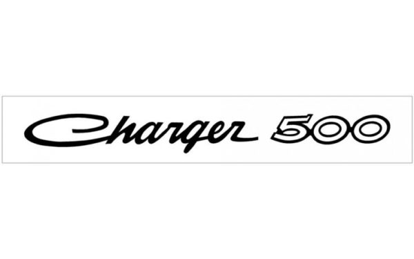 Dodge Charger - Charger 500 Windshield Decal - OEM Part # QG-CWD-615