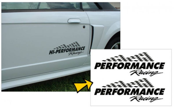 Performance Racing Decal Set - OEM Part # N395-P