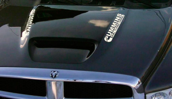 OEM Cummins 5.9L TURBO Diesel Power Ram Hood Decals New 2PC Set