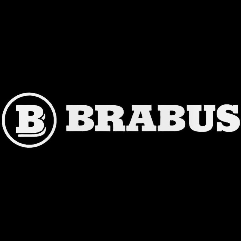 Genuine Brabus Mercedes Benz Windshield Decal New OEM 1PC Fits All Mercedes Models AMG