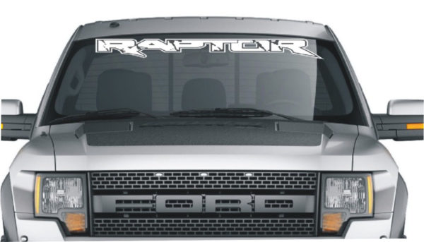Genuine Ford Raptor Windshield Decal New OEM 1PC Fits All Models F-150