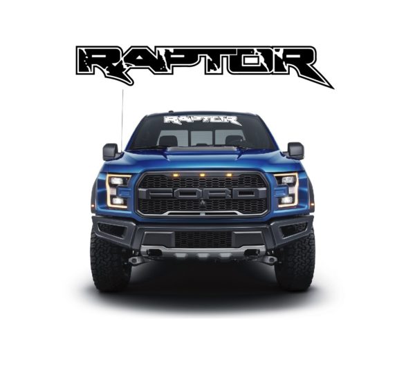 Genuine Ford Raptor Windshield Decal Banner New OEM 1PC Fits All Models F-150