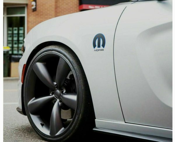 Mopar Fender Decals OEM 2PC Set Oracle Fits Charger Challenger SRT New Ram