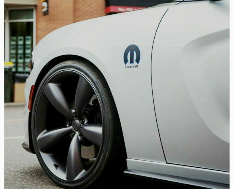 Mopar Fender Decals OEM 2PC Set Oracle Fits Charger Challenger SRT New Ram