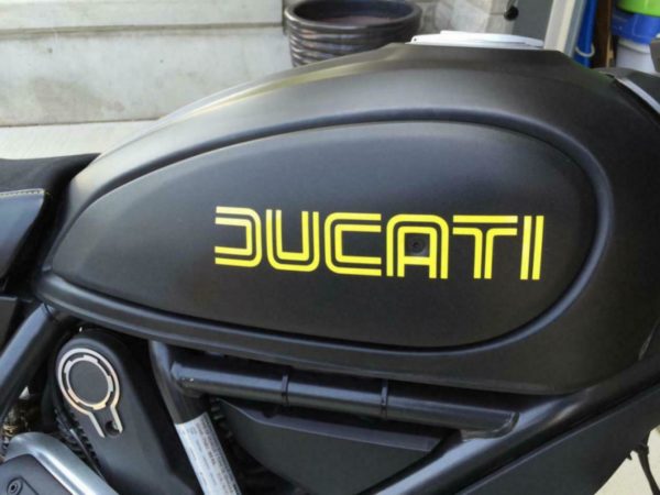 2X Ducati Motorcycle Gas Tank Decals Stickers New OEM Oracle Universal Genuine