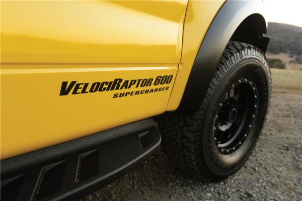 Hennessey VelociRaptor 600 Supercharged Tailgate Door Decals OEM 3PC Fits Ford F150