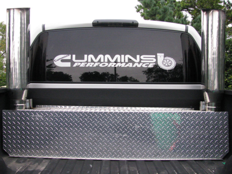 Cummins Performance TURBO DIESEL  Window 4x4 Vinyl Decal Sticker OEM 1PC New OEM - Image 4