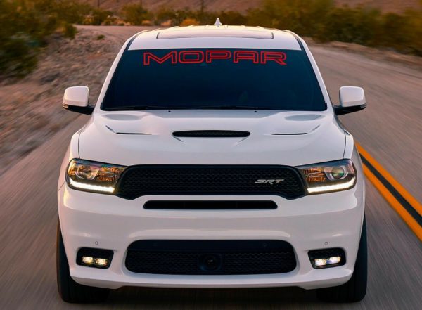 MOPAR Window Windshield Outline Decal Dodge RT 2000-2020 HEMI SXT Challenger Banner OEM