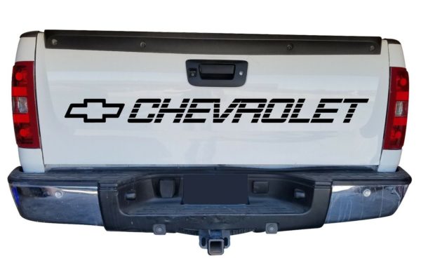 OEM Chevrolet 454 SS Bowtie Tailgate Decal 50" New 1PC Fits All Silverado Models Vintage Style
