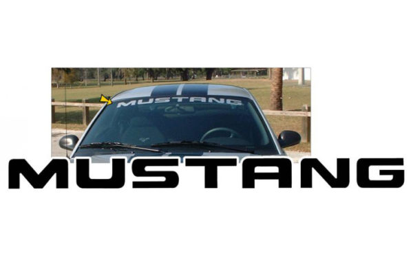 Mustang Windshield Decal - OEM Part # N232