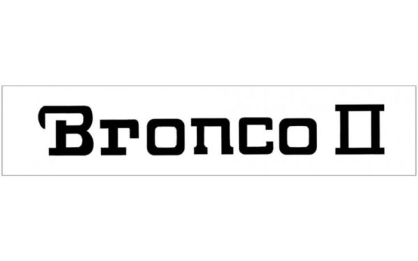 Ford Bronco II Windshield Decal - OEM Part # N720