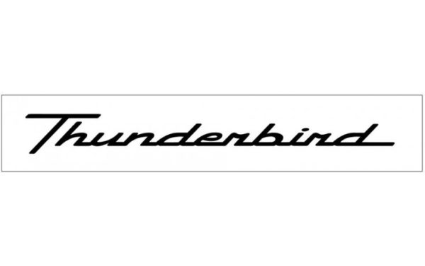 Ford Thunderbird Windshield Decal - OEM Part # N822