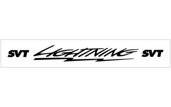 Ford Lightning SVT Windshield Decal - OEM Part # TR231