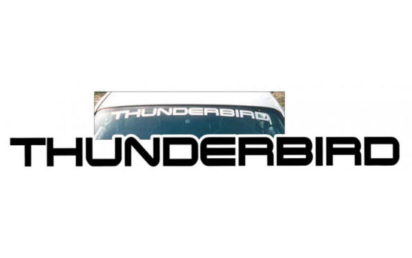 Ford Thunderbird Windshield Decal - OEM Part # N371