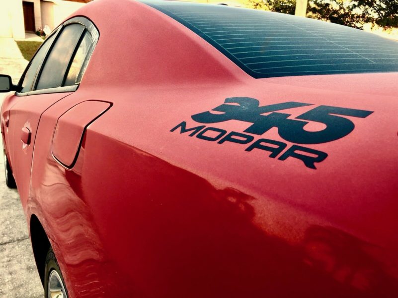 1950-2017 345 Scat Pack Mopar SRT Hemi Body Decal Sticker 2pc New Custom Hood/Trunk